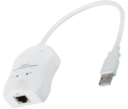 USB 2.0 Ethernet (TCP/IP) Konverter